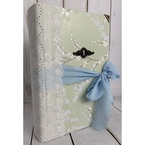 Handmade Junk Journal Floral Theme Scrapbook Album Keepsake